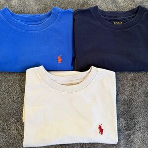 Polo by Ralph Lauren Kids' Tees in Blue, Navy, and Gray